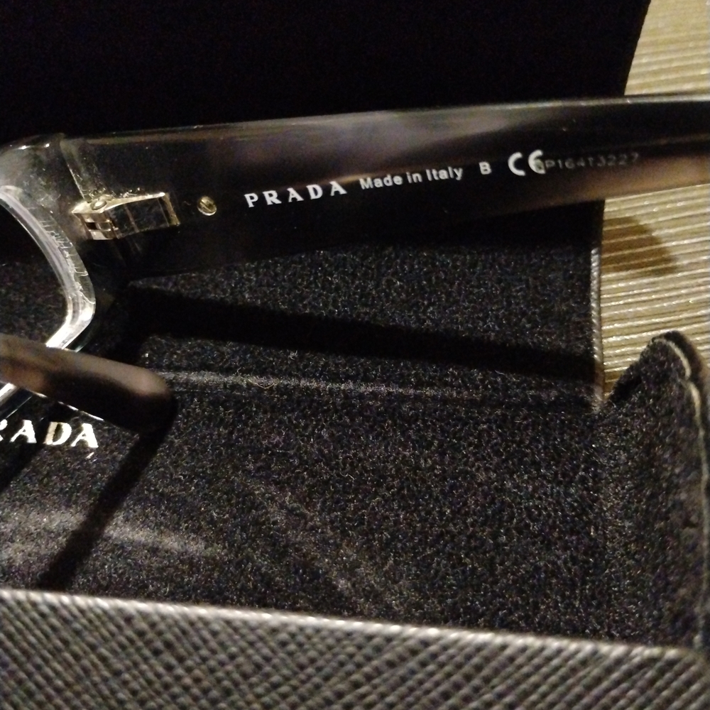 Prada Black Glasses Case - Picture 3 of 7